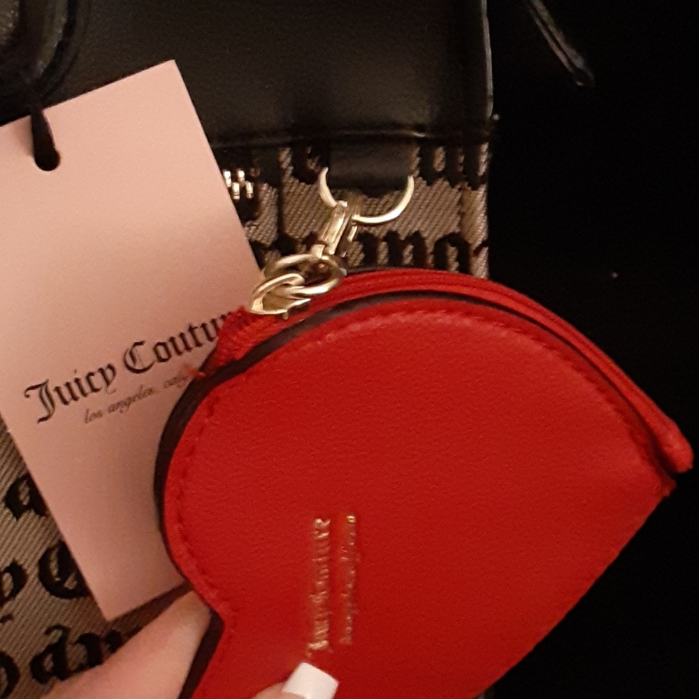 Juicy Couture Gothic Heart Satchel ❤🖤 - Picture 3 of 12